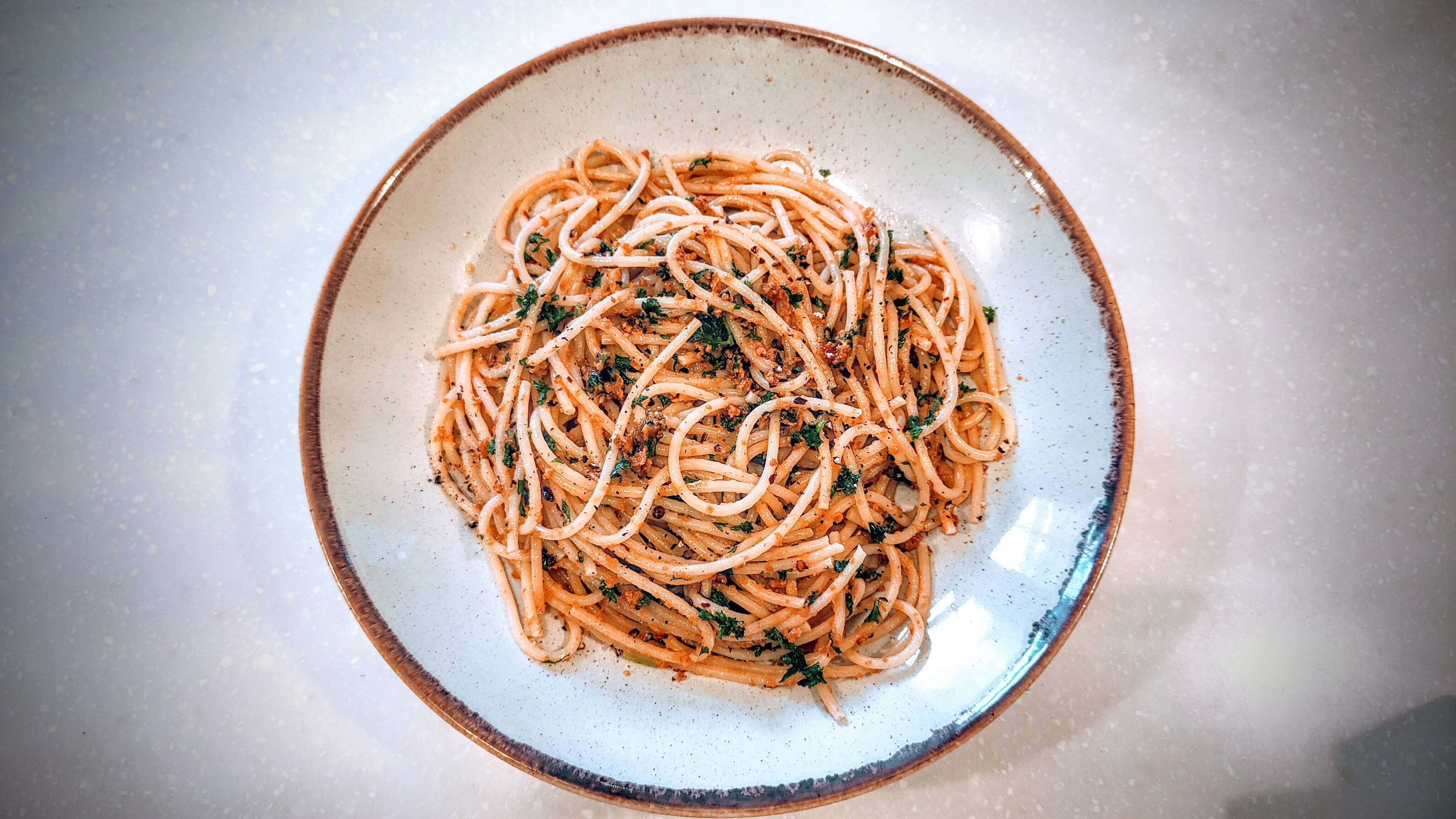 Spaghetti with Bottarga