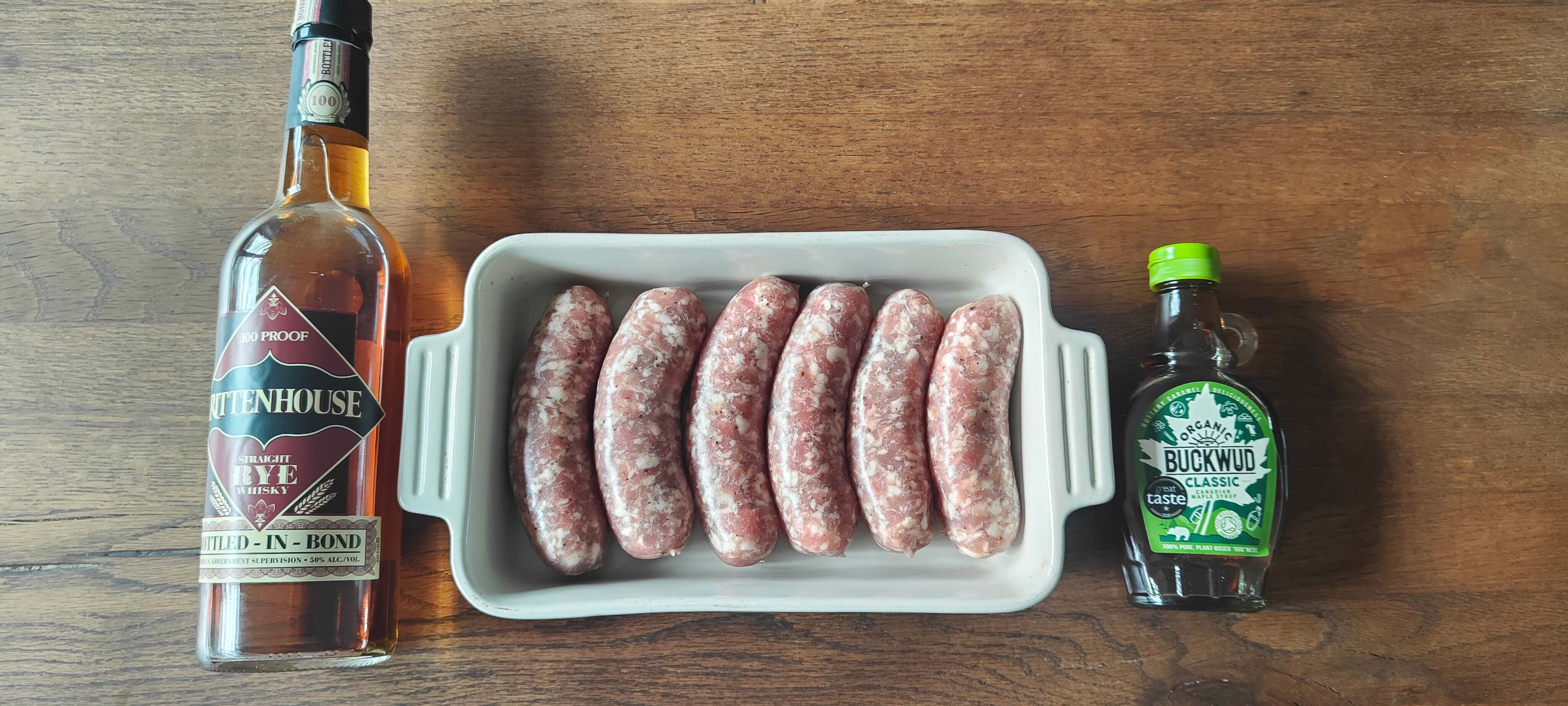 Maple and Bourbon Breakfast Sausage